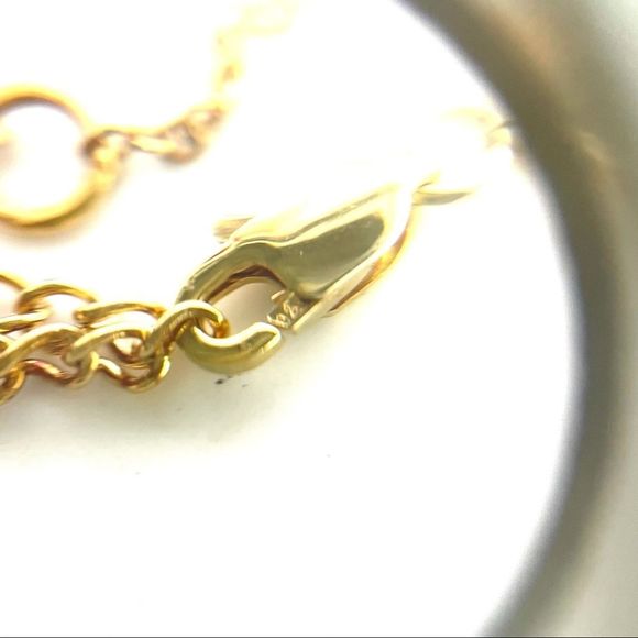 ⚜️14K STERLING SILVER Sunburst Pendant Necklace - Picture 7 of 10